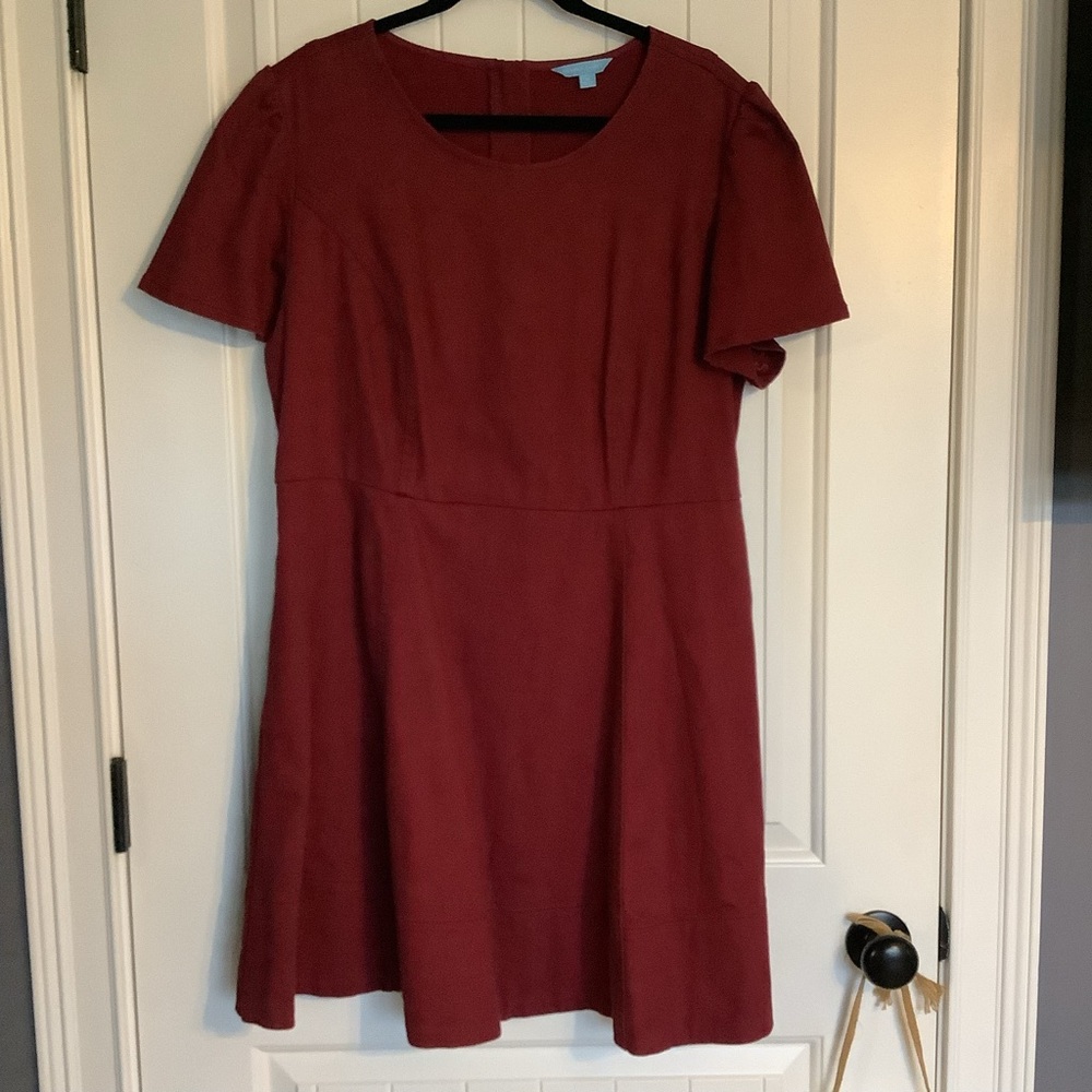Draper James‎ Rich Burgundy  Dress
